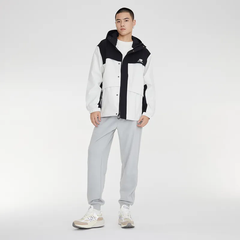 New Balance SDS Jackets Men Black/White-6