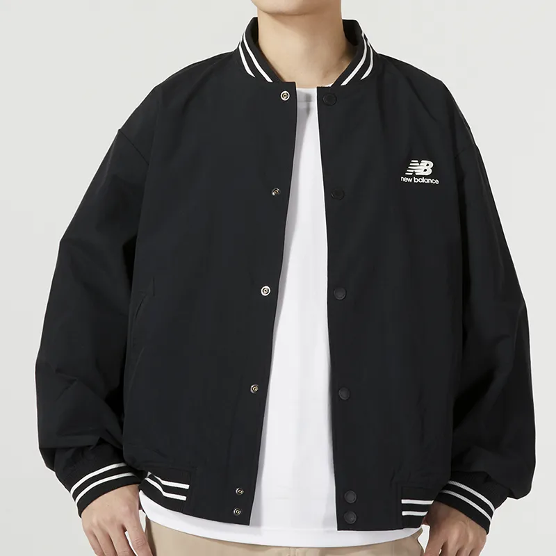 New Balance Jackets Men Black-2