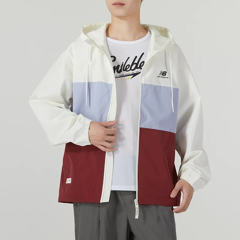 New Balance Jacket Unisex White-3