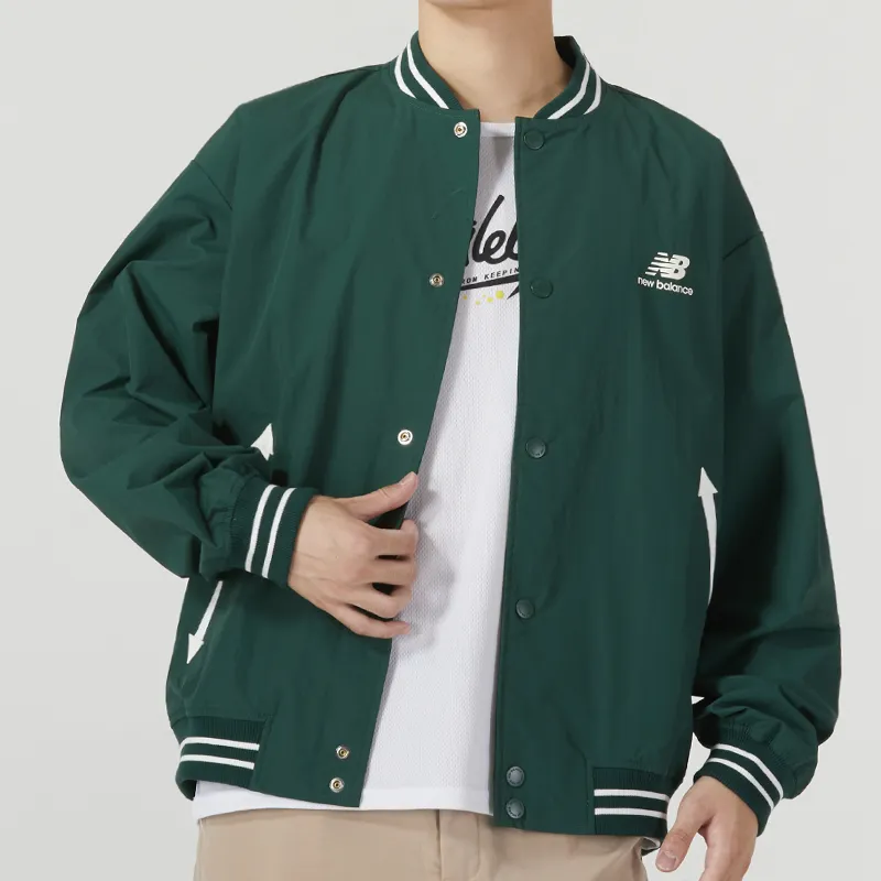 New Balance Jackets Men Green-3