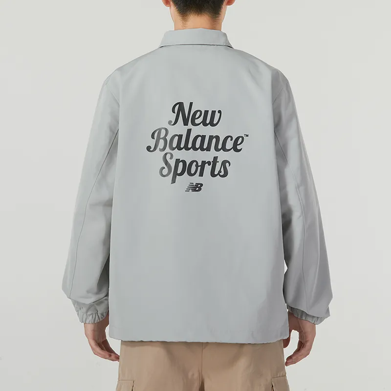 New Balance Jackets Unisex Gray-3