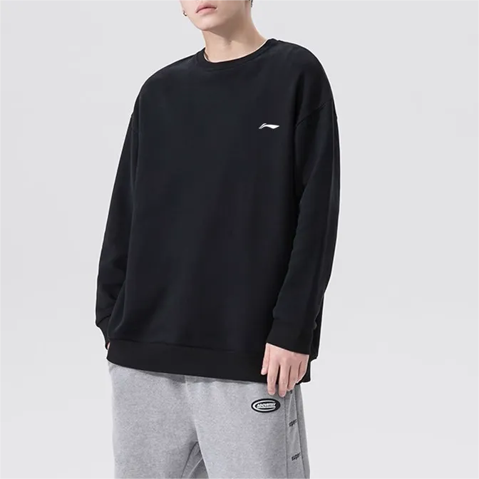 LINING Sweatshirts Men Black-3