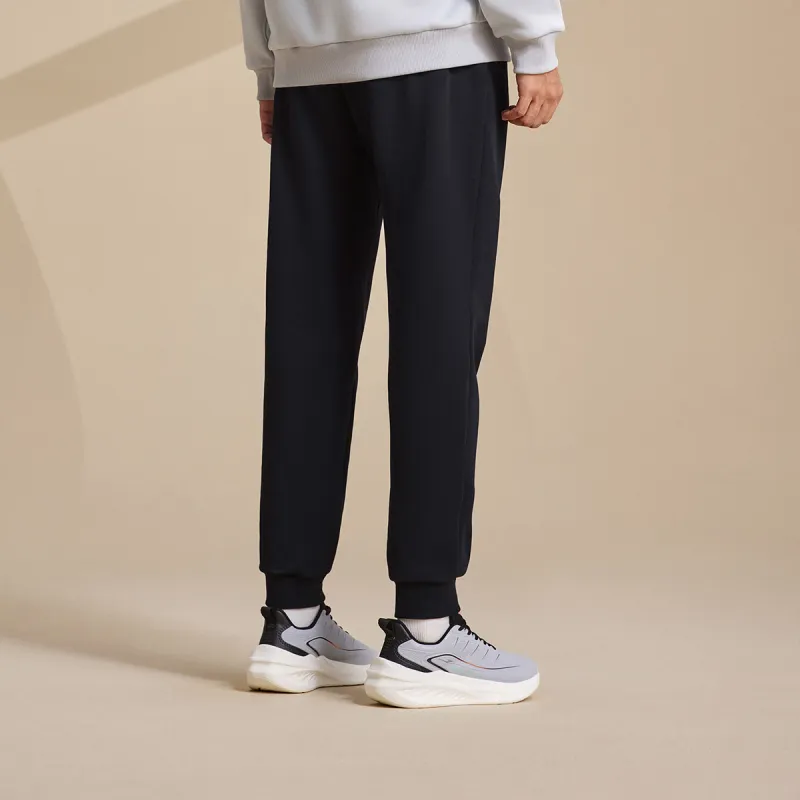 Erke Knitted Sweatpants Unisex Jet Black-4