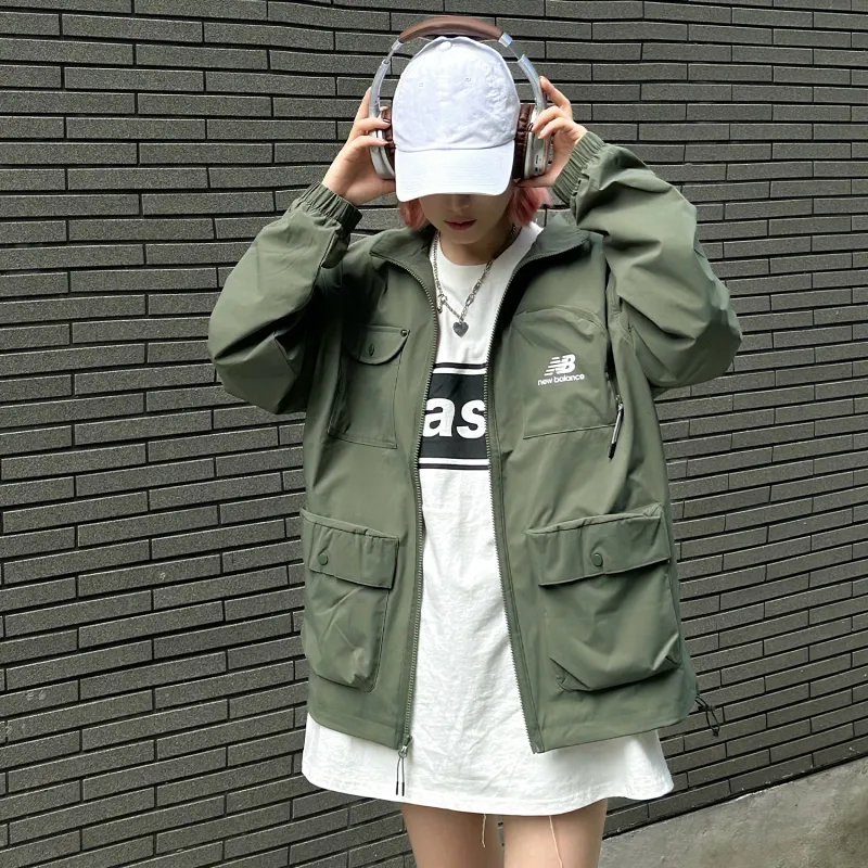 New Balance Jackets Coats Men's Green-3