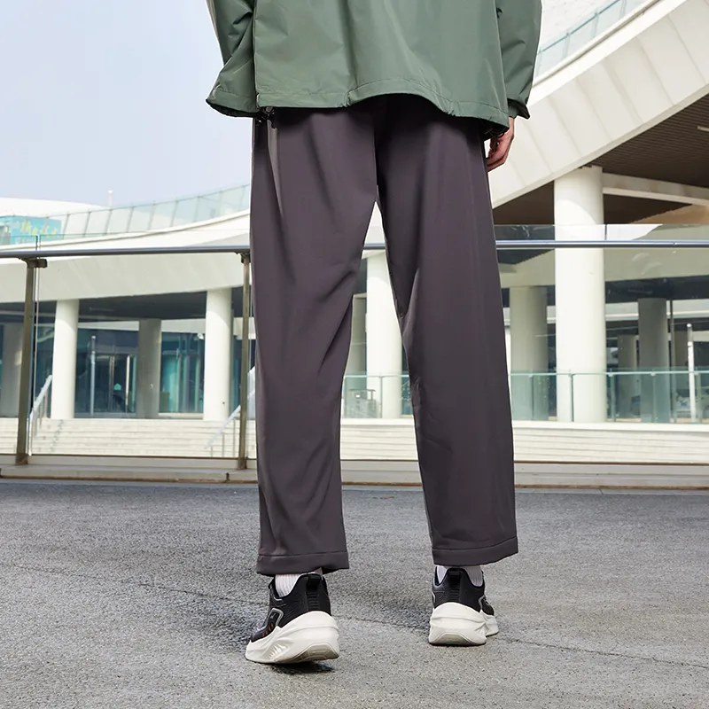 Erke Knitted Sweatpants Unisex Dove Gray-5