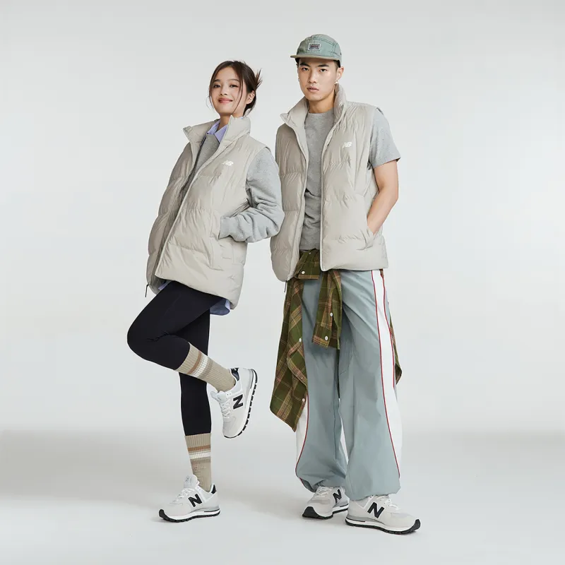 New Balance Vests Unisex Light Khaki-2