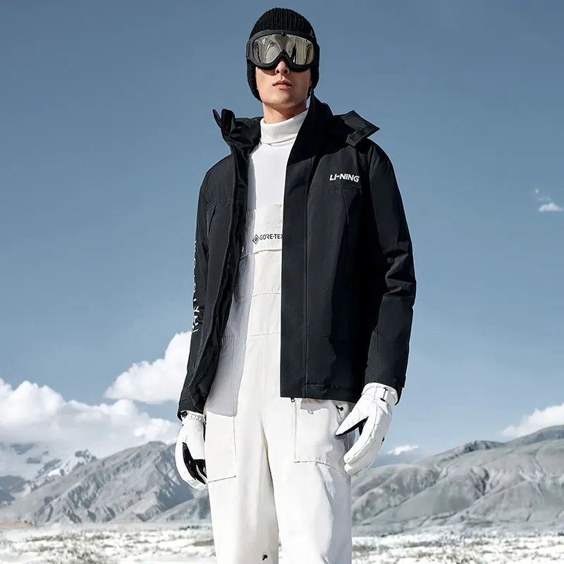 LiNing Fondue Down Series Down Jacket Men's Black-2