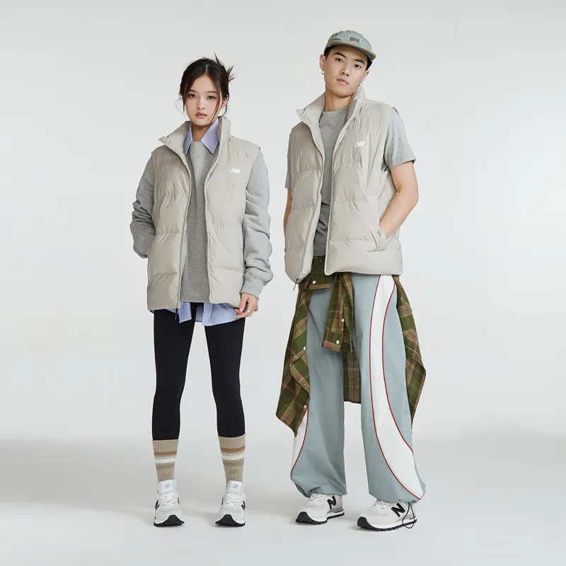 New Balance Vests Unisex Light Khaki-7
