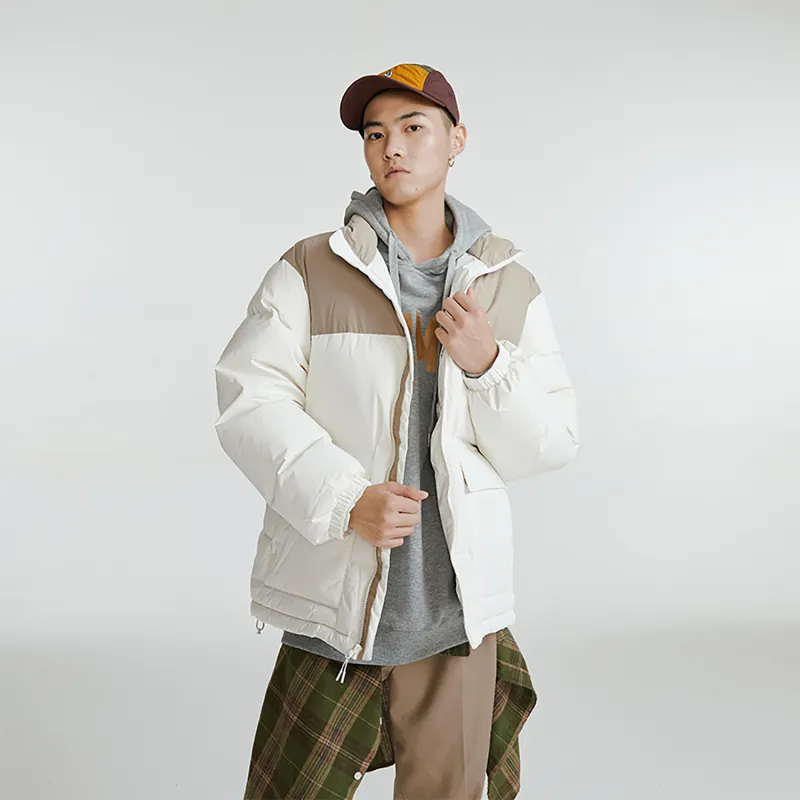 New Balance Down Jacket Unisex Khaki/White-2