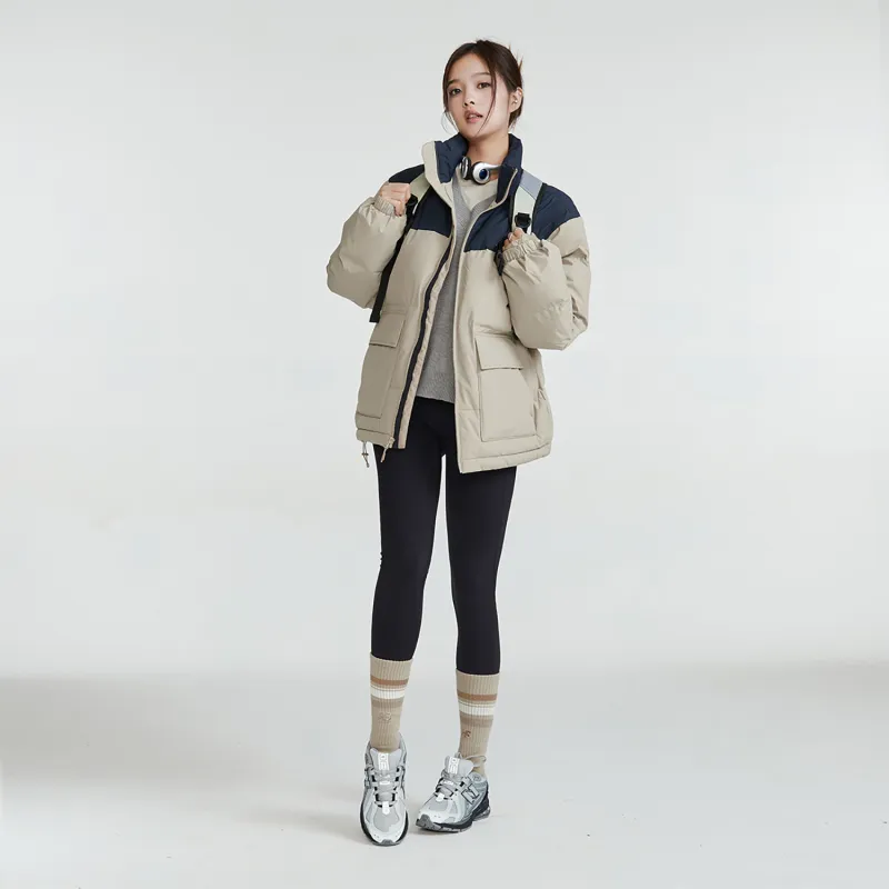 New Balance Down Jacket Unisex Khaki/Blue-5