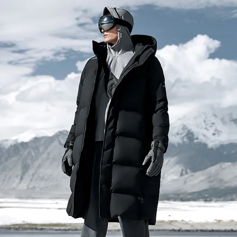 LiNing Fondue Down Series Down Jacket Men's Black-2