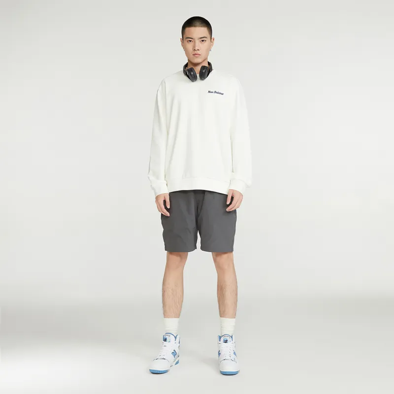 New Balance Sweatshirts Unisex Beige-2