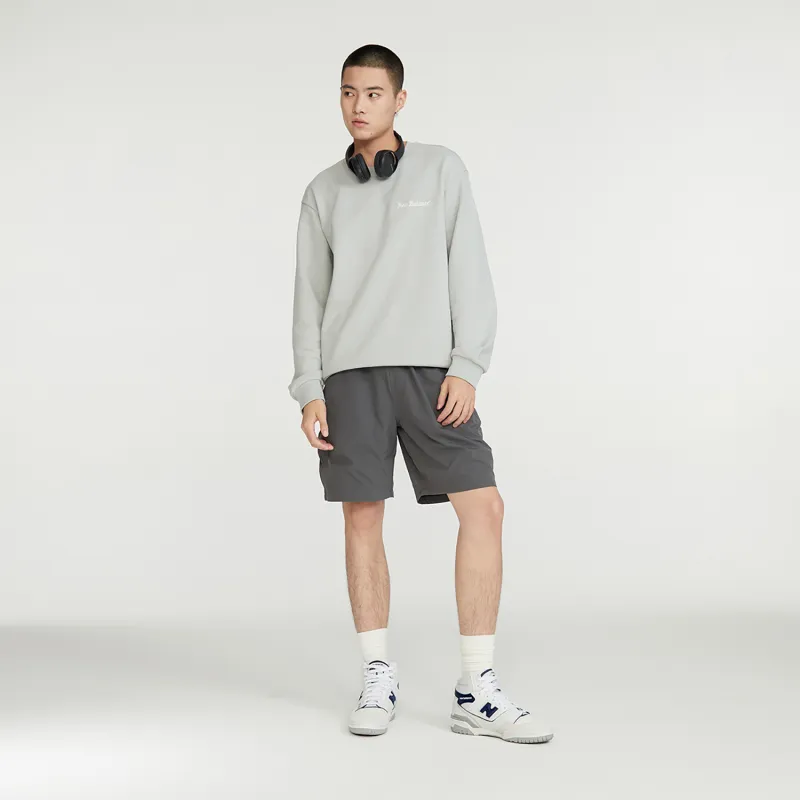 New Balance Sweatshirts Unisex Gray-6