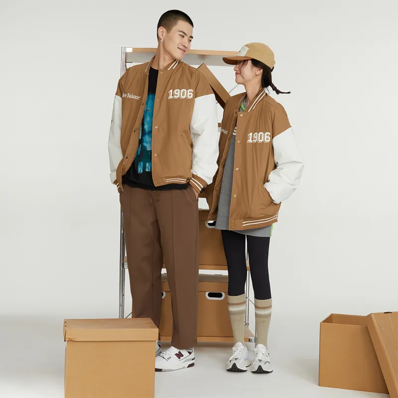 New Balance Puffer Jacket Unisex Khaki-3