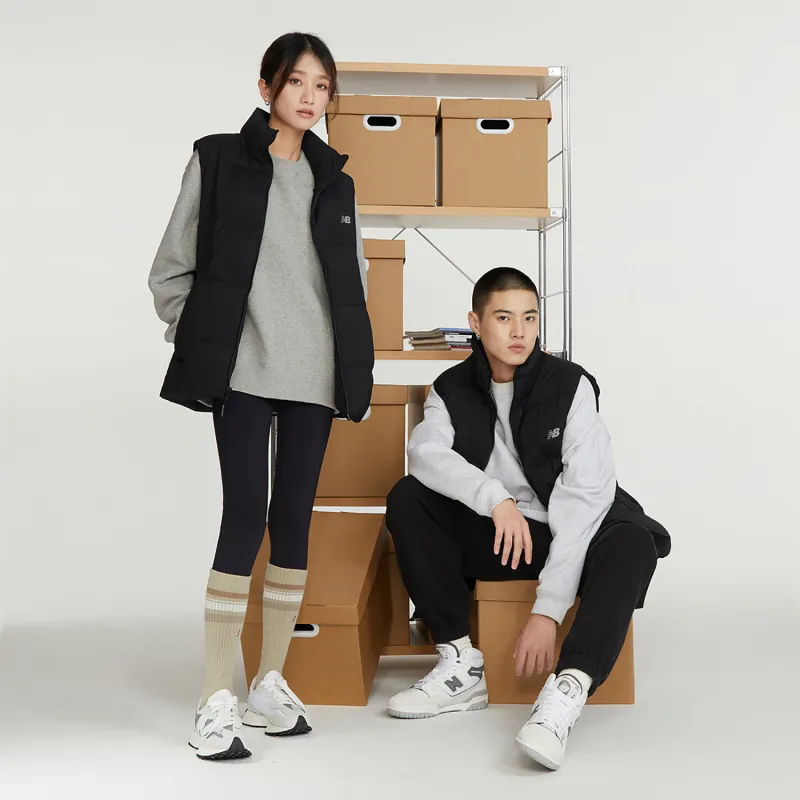 New Balance Vests Unisex Black-2