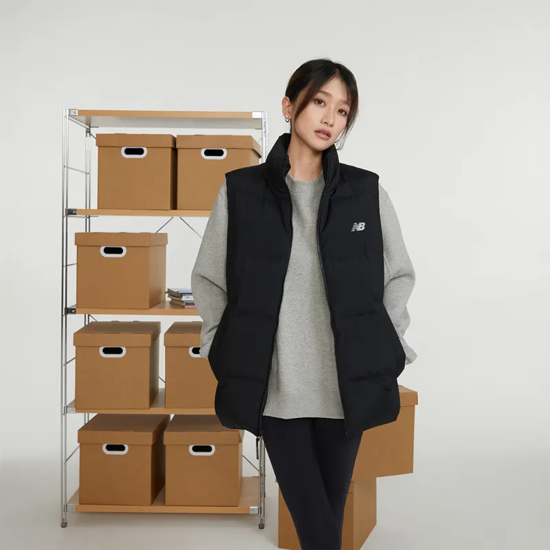 New Balance Vests Unisex Black-9