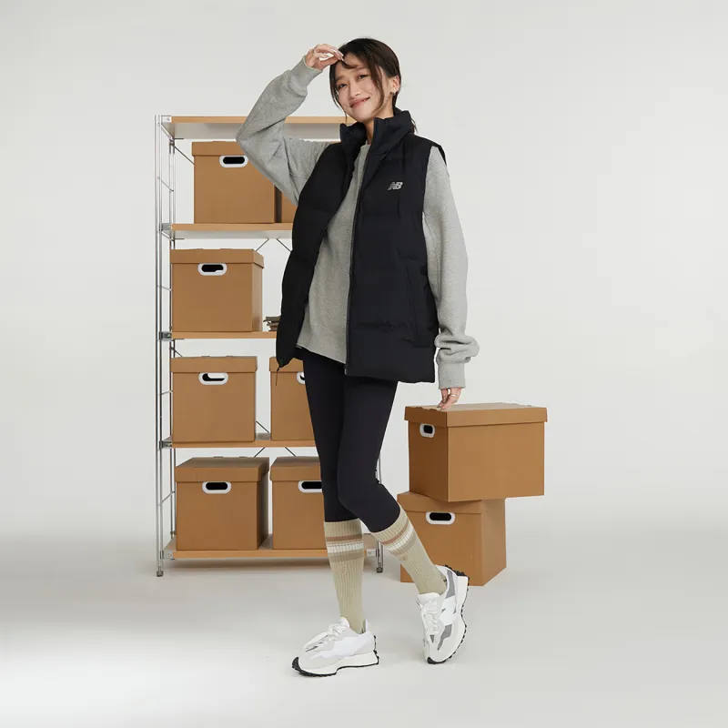 New Balance Vests Unisex Black-6