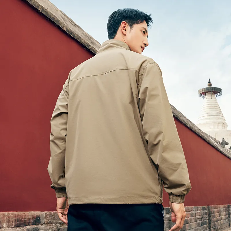 Erke Sweatshirts Men Latte Brown-7