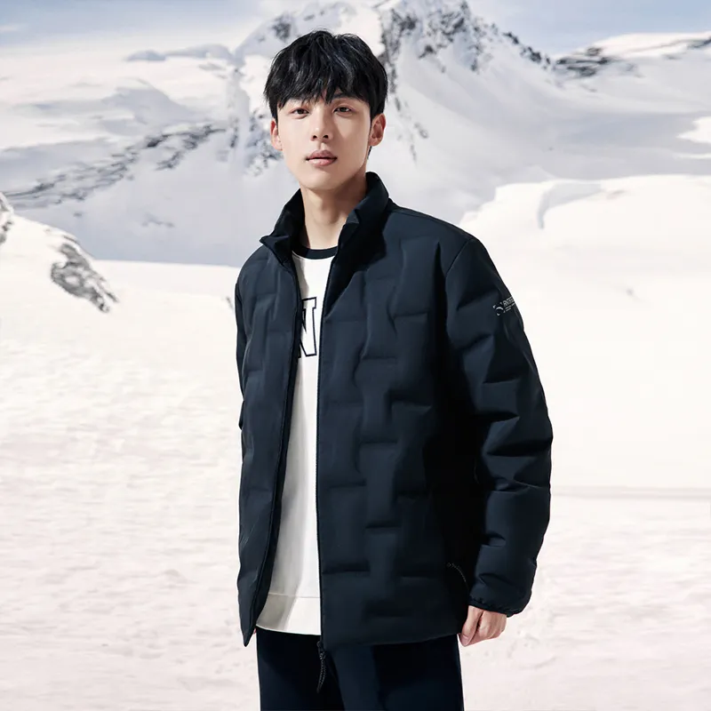 Anta Variety Training Collection Down Jacket Men's Basic Black-5