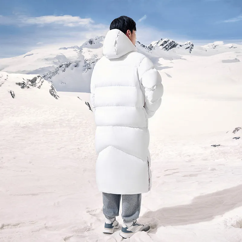 Anta Variety Training Collection Down Jacket Men's Pure White-6