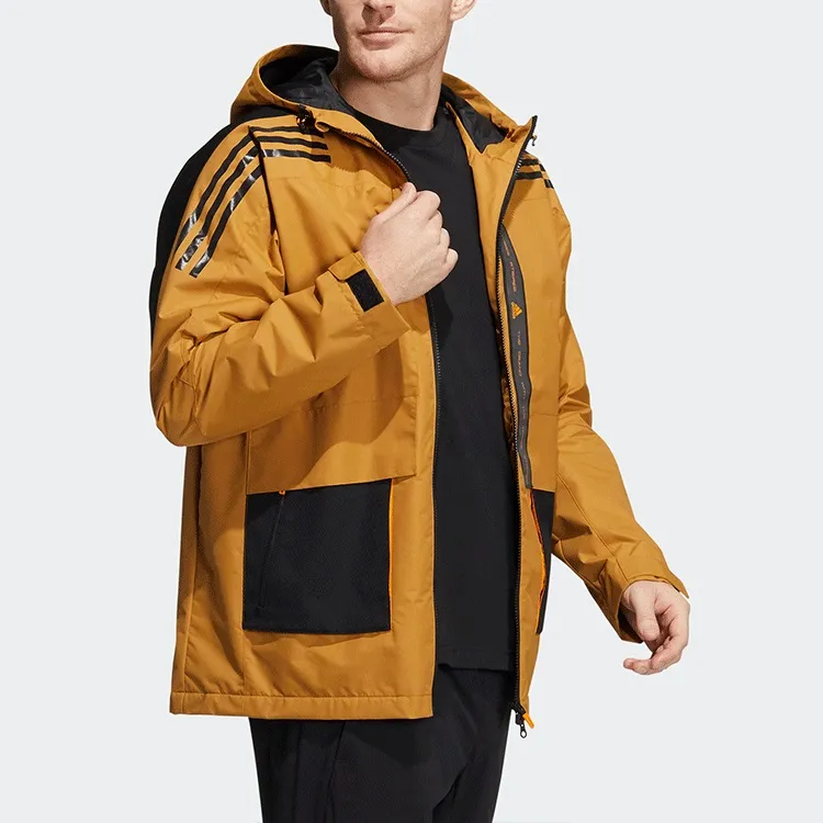 Adidas Jacket Men's Wheat Brown-1