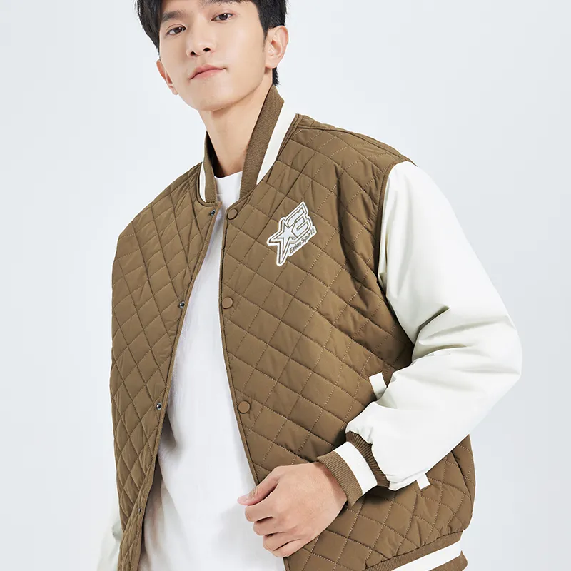 Erke Jackets Men Latte Brown-3