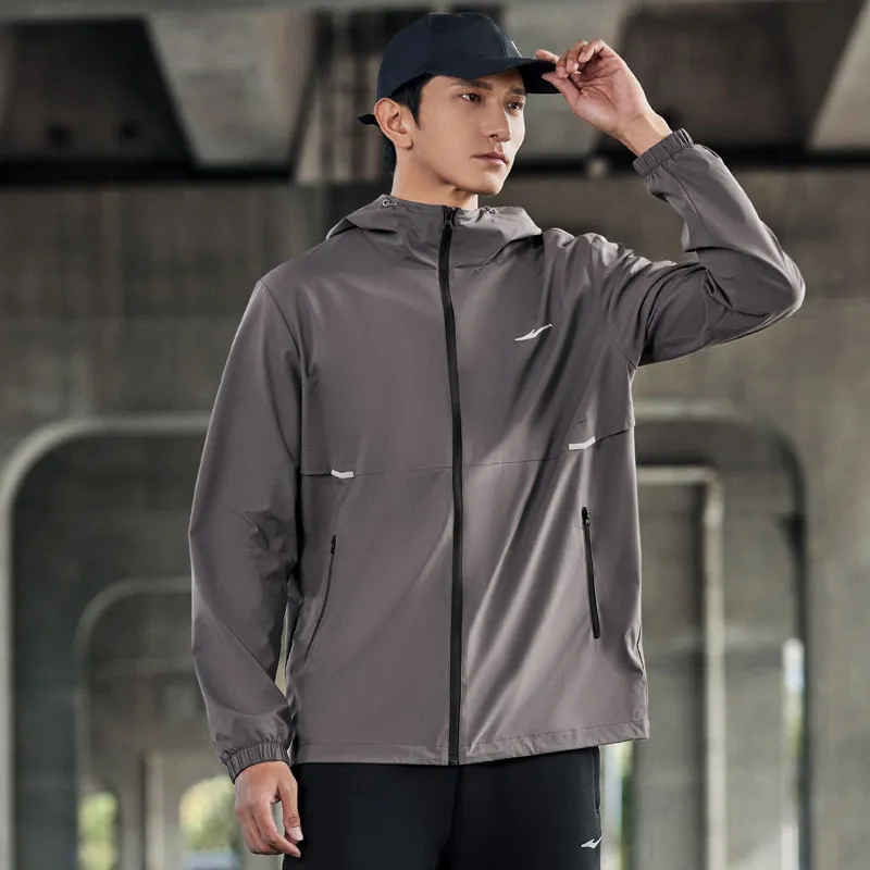 Erke Jackets Coats Unisex Dove Gray-4