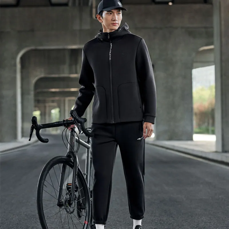 Erke Men's Training Series Sweatshirt Men's Jet Black-7