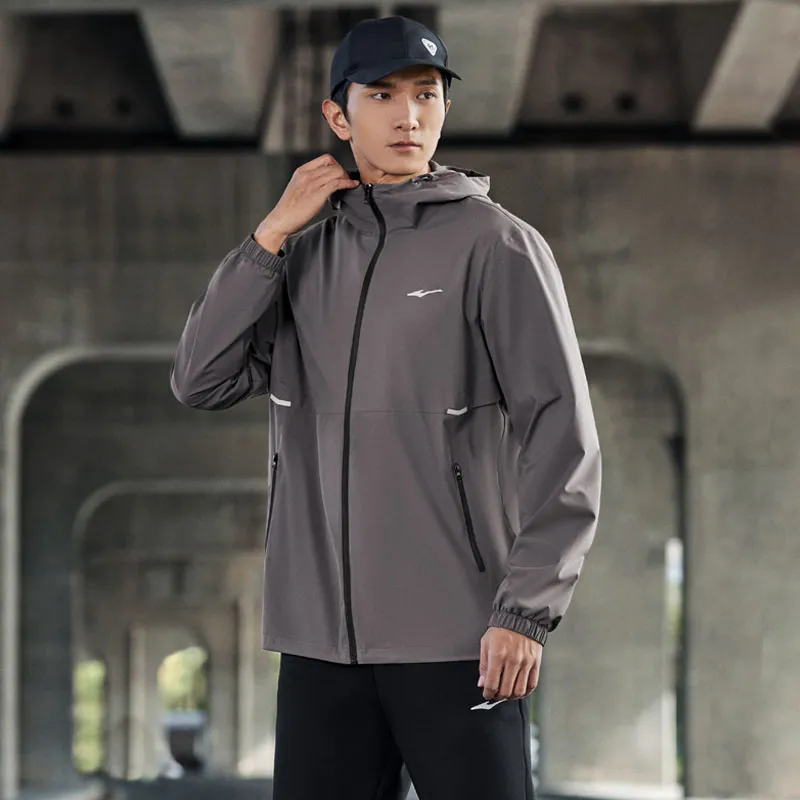 Erke Jackets Coats Unisex Dove Gray-3