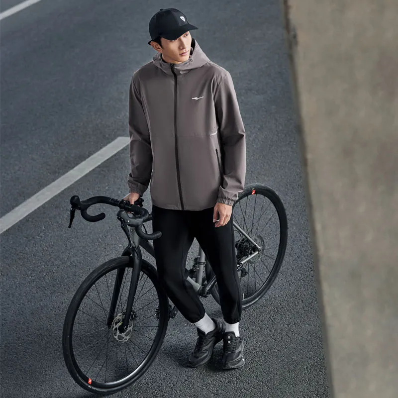 Erke Jackets Coats Unisex Dove Gray-6