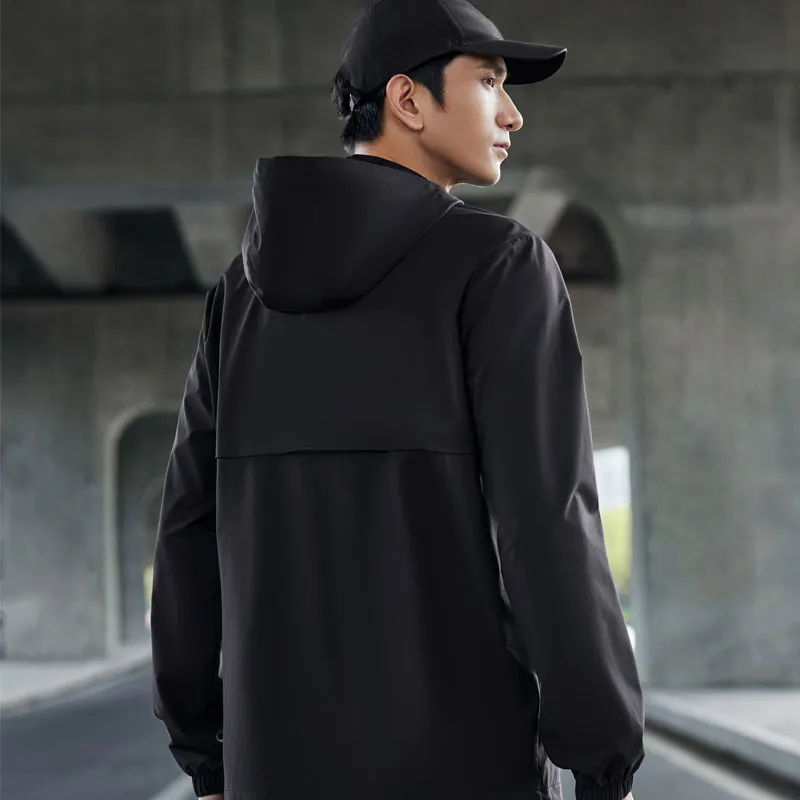 Erke Jackets Coats Unisex Jet Black-7