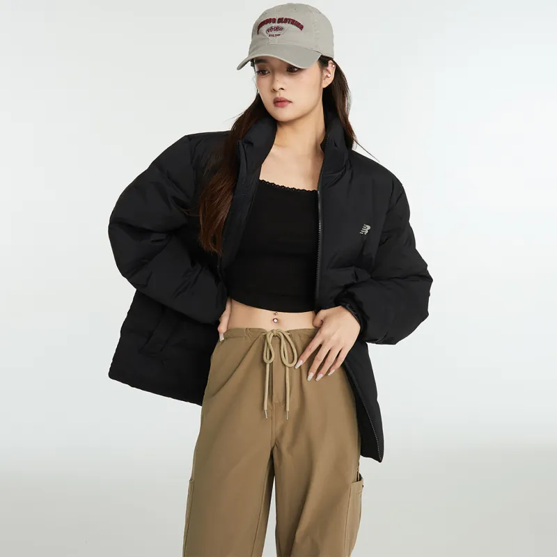 New Balance Down Jacket Unisex Black-7