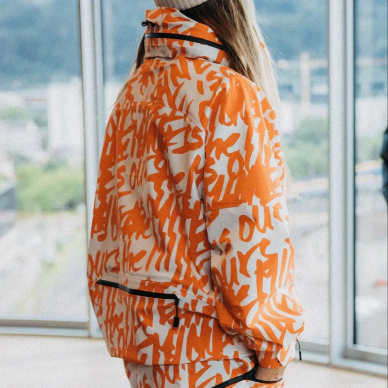 BURTON Ski Top Unisex All Over Print-3