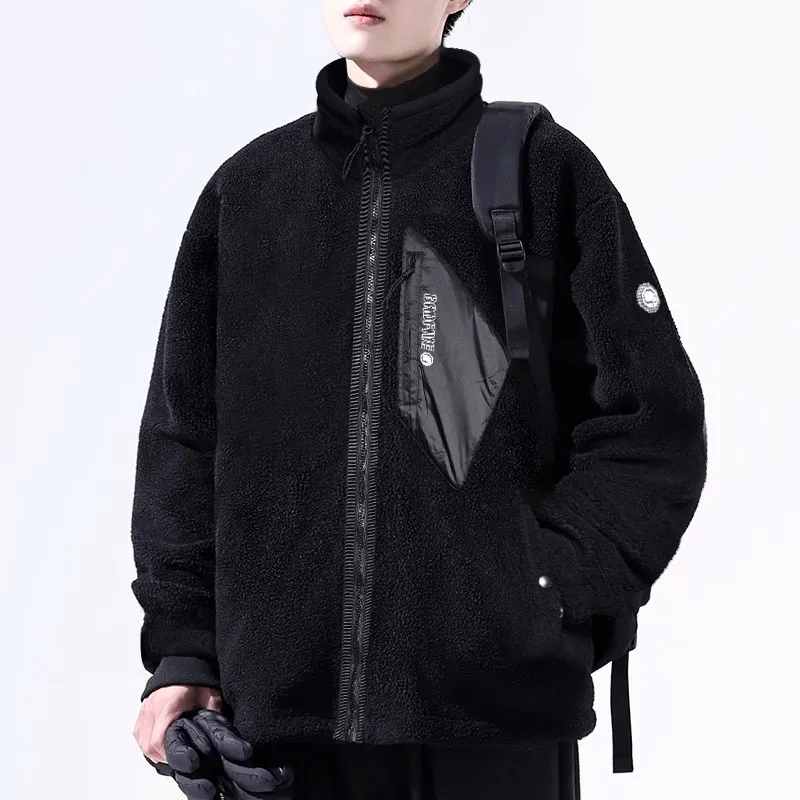 LiNing Velvet feel Coat Unisex Black-6
