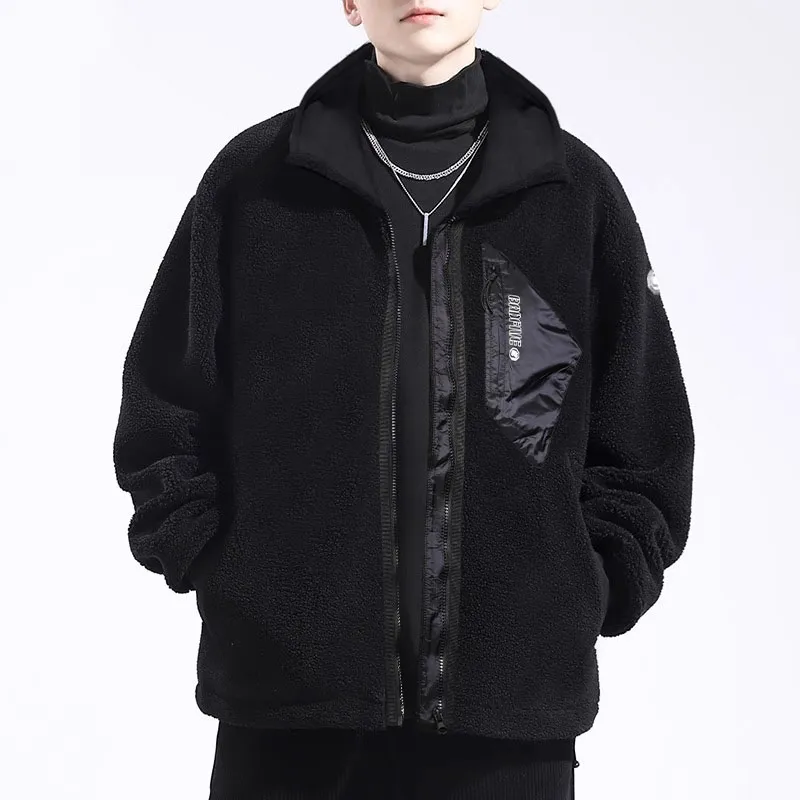 LiNing Velvet feel Coat Unisex Black-4