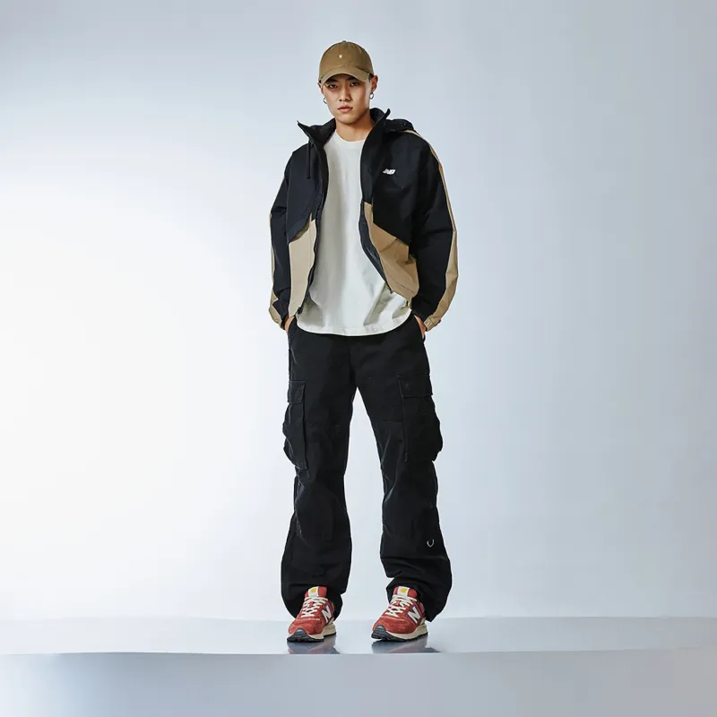 New Balance Jackets Coats Spring And Fall Unisex Khaki-4