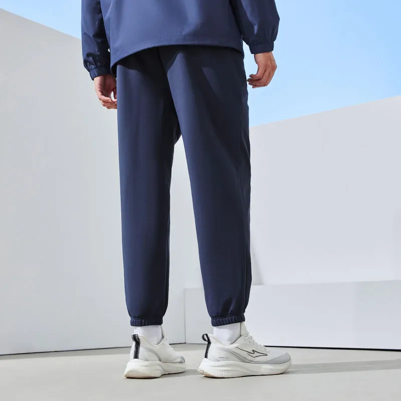 Erke SS24 Knitted Sports Pants Men's Reef Stone Blue-7