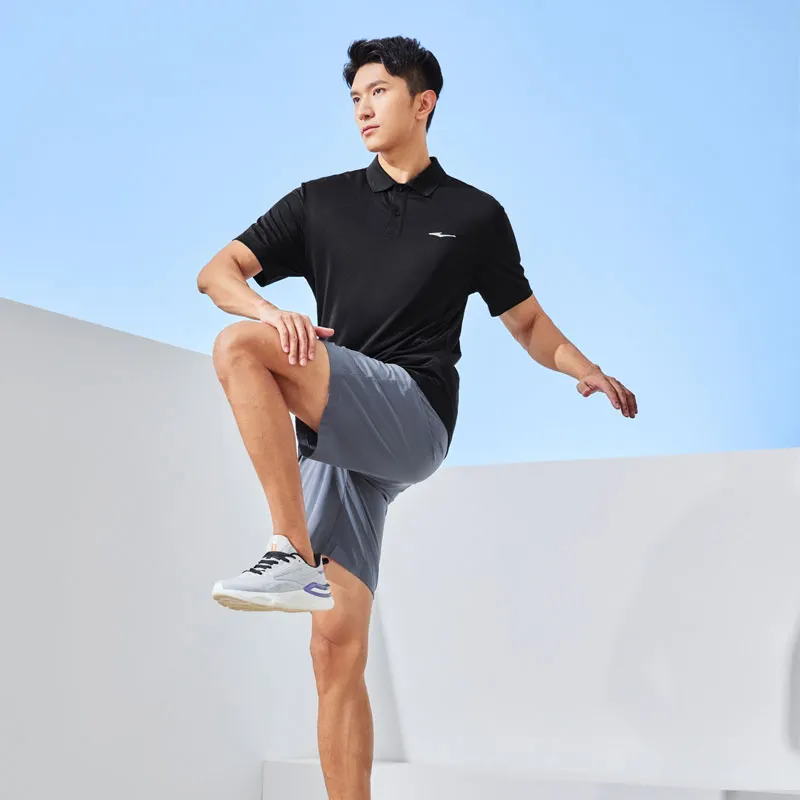 Erke Tennis Series T Shirt Men's Jet Black-4