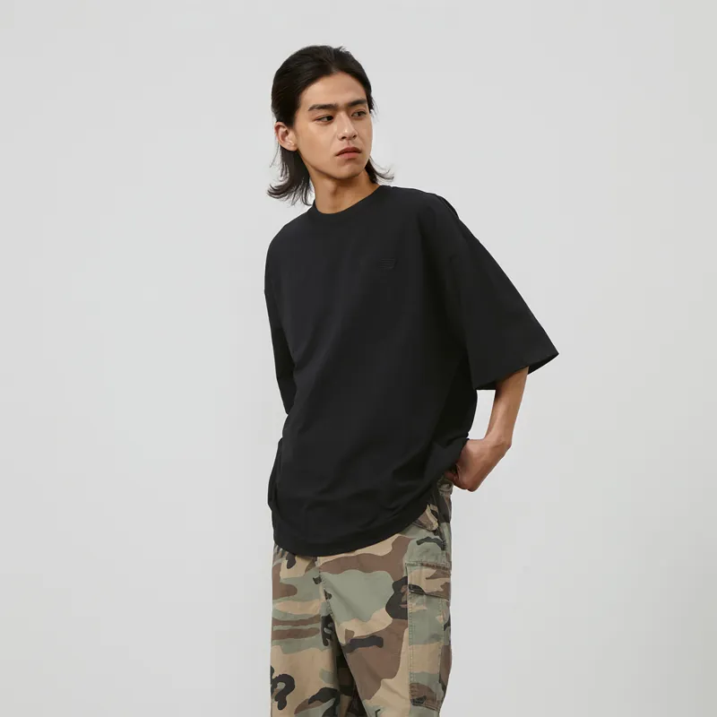 New Balance T Shirt Unisex Charcoal Black-2