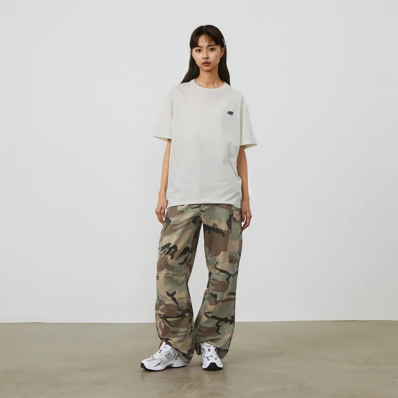 New Balance T Shirt Unisex Ivory White-3