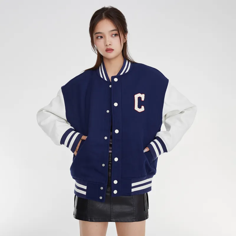 MLB Baseball Jerseys Unisex Navy Blue-5