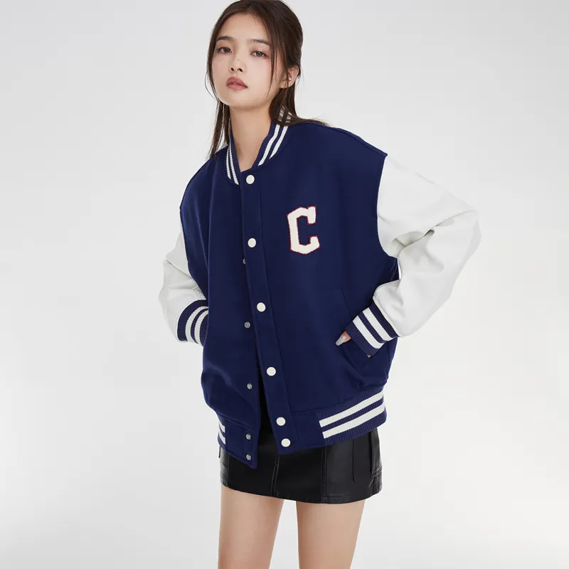 MLB Baseball Jerseys Unisex Navy Blue-4