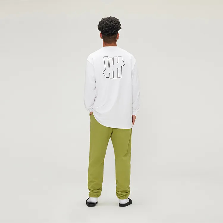 UNDEFEATED Knitted Sweatpants Unisex Olive Green-2