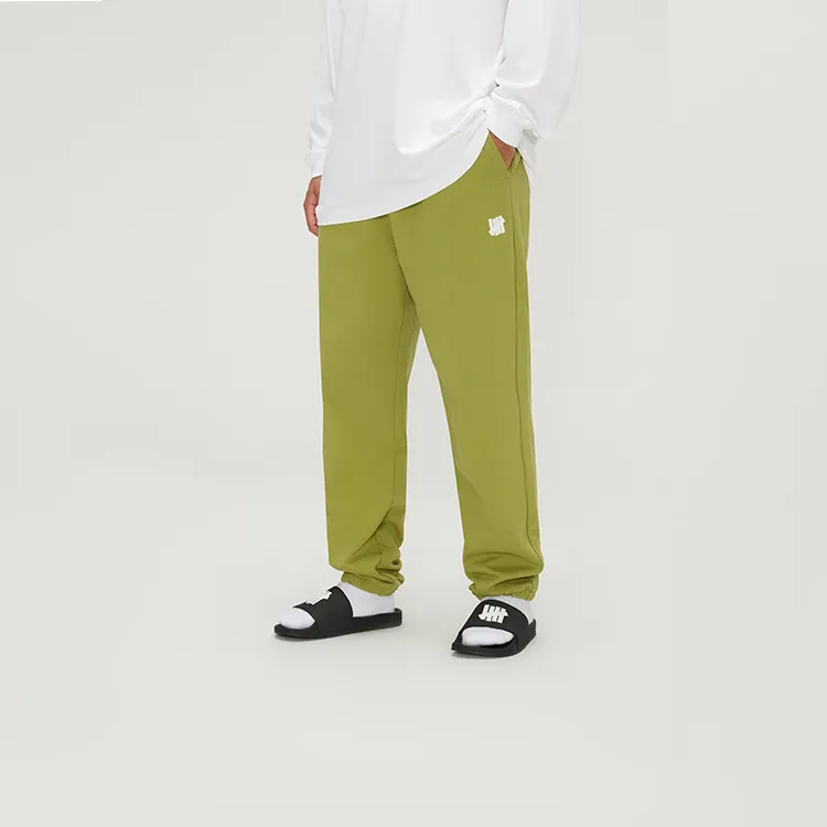 UNDEFEATED Knitted Sweatpants Unisex Olive Green-3