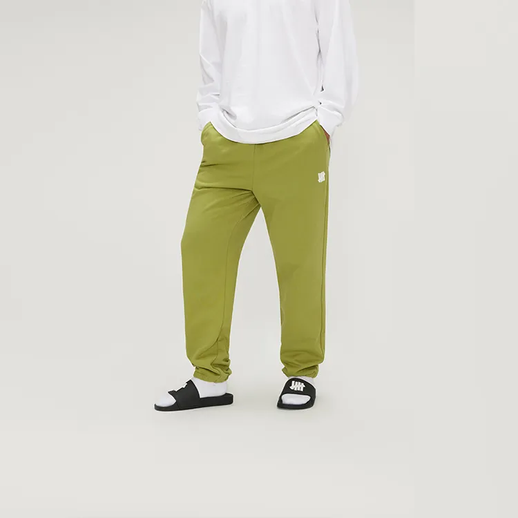 UNDEFEATED Knitted Sweatpants Unisex Olive Green-6