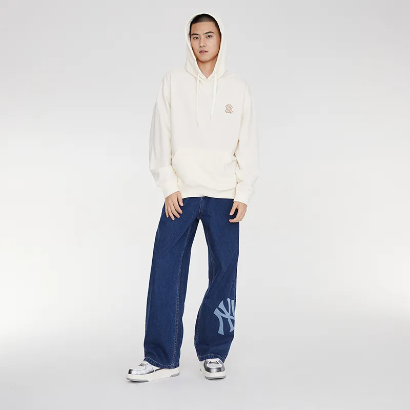 MLB Sweatshirts Unisex Ivory White-3