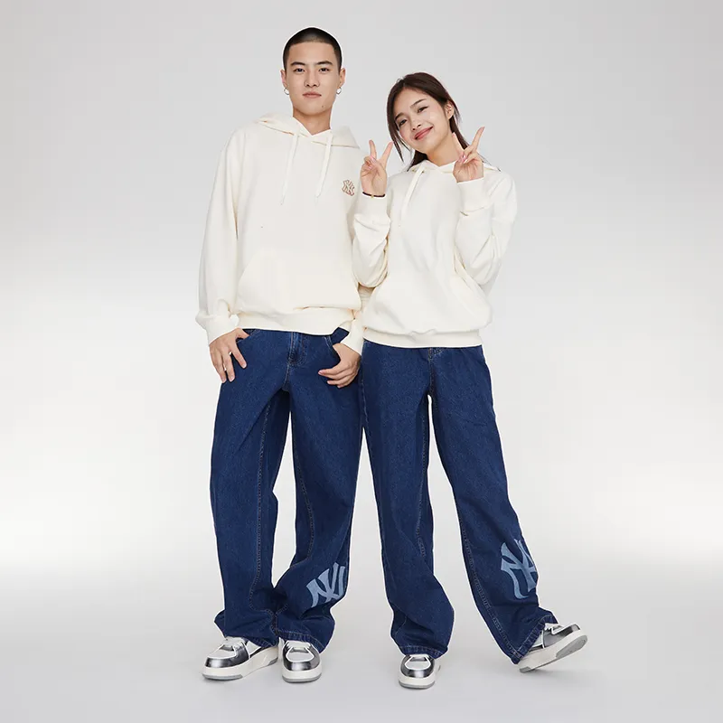 MLB Sweatshirts Unisex Ivory White-5