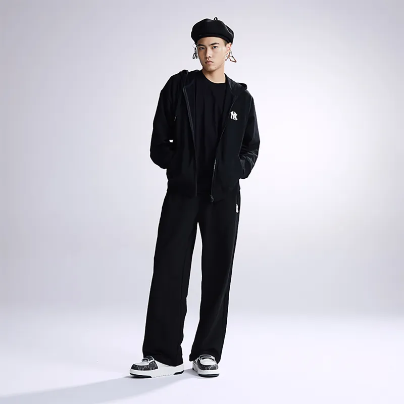 MLB Sweatshirt Jacket Unisex Black-9