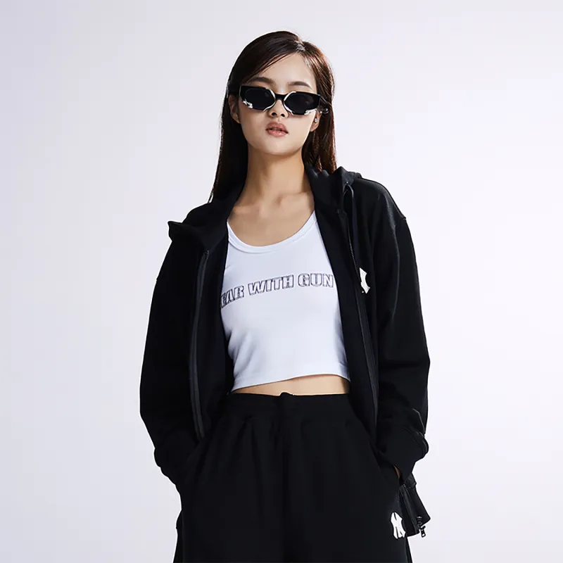 MLB Sweatshirt Jacket Unisex Black-3