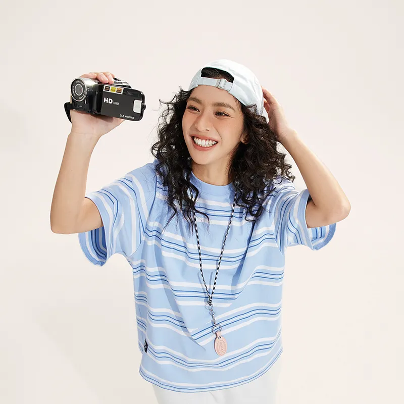 LiNing Sports Fashion Collection T Shirt Unisex Clear Sky Blue-3